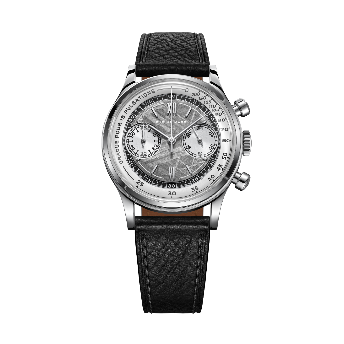 Mechaquartz Watch Lather Strap 